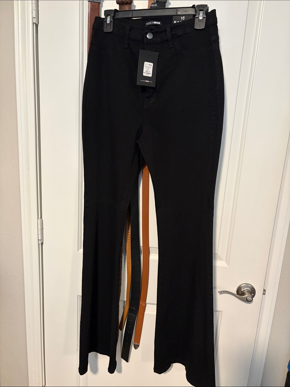 Fashion Nova Deep In My Soul Flare Pants